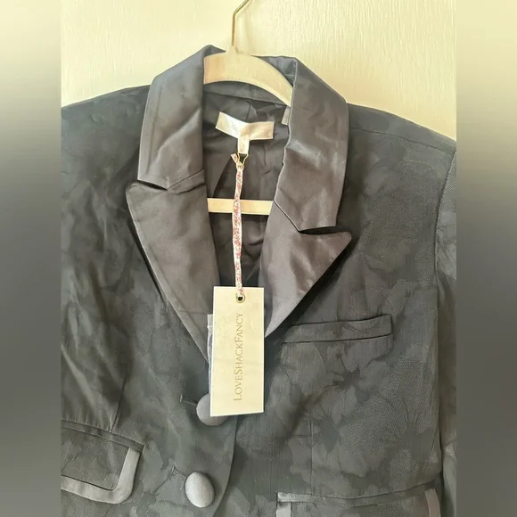 Loveshackfancy Zubin Cropped Blazer - Picture 6 of 7